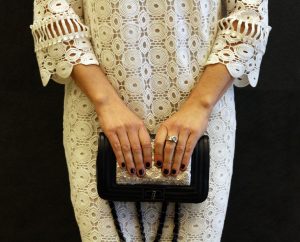 bolso lentejuelas, bag, guipur, ganchillo, encaje