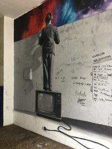 graffitis, Lasarte, Gipuzkoa, Miss Clov, streetart