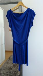 Inspiración, inspo, inspiración, blue, azul, Rebeca Valdivia, Miss Clov, personal shopper, Donostia, San Sebastián, midi dress, vestido midi, drapeado