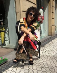 Rebeca Valdivia, personal shopper, Donostia, San Sebastián, Miss Clov, Lorena Ordas, La Nena de mis ojos, Boutique, comercio local Donostia. maxiskirt, falda larga, bbc, bolso mano, handbag, maxi vestido, maxi dress, guipur, encaje