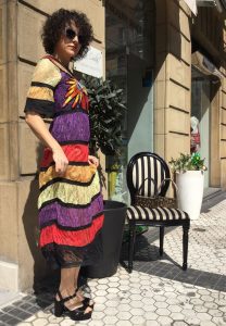 Rebeca Valdivia, personal shopper, Donostia, San Sebastián, Miss Clov, Lorena Ordas, La Nena de mis ojos, Boutique, comercio local Donostia. maxiskirt, falda larga, bbc, bolso mano, handbag, maxi vestido, maxi dress, guipur, encaje
